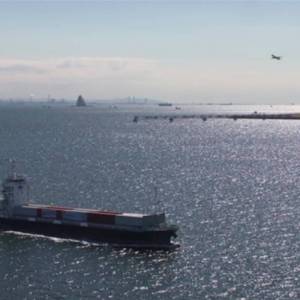 Trial simulating the Actual Operation of Fully Autonomous Ship